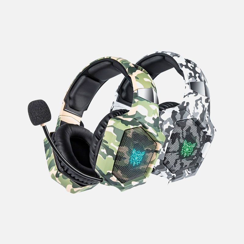 20 LED CAMOUFLAGE GAMING HEADSET