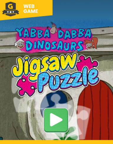 Flintstones Yabba Dabba Dinosaurs Kids Jigsaw Puzzle Game